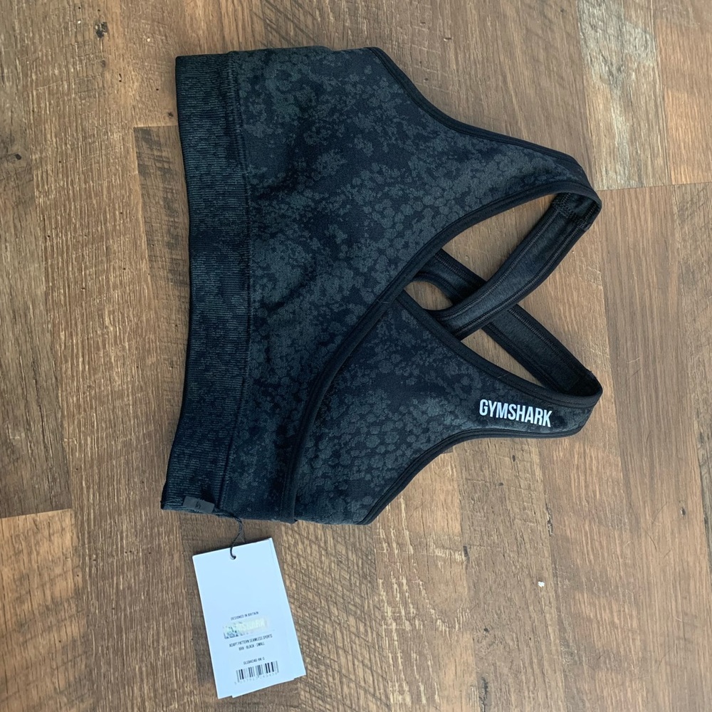 Gymshark Animal Adapt Bra - Black